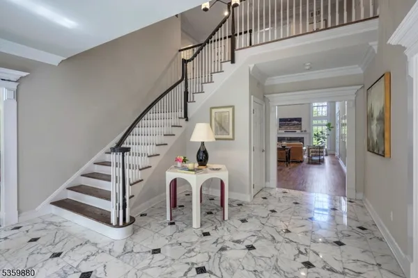a view of entryway and hall
