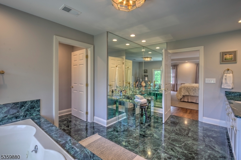 51 Post Kennel Road Bernardsville, NJ 07924 - Photo 25 of 43 a lobby with furniture and a potted plant