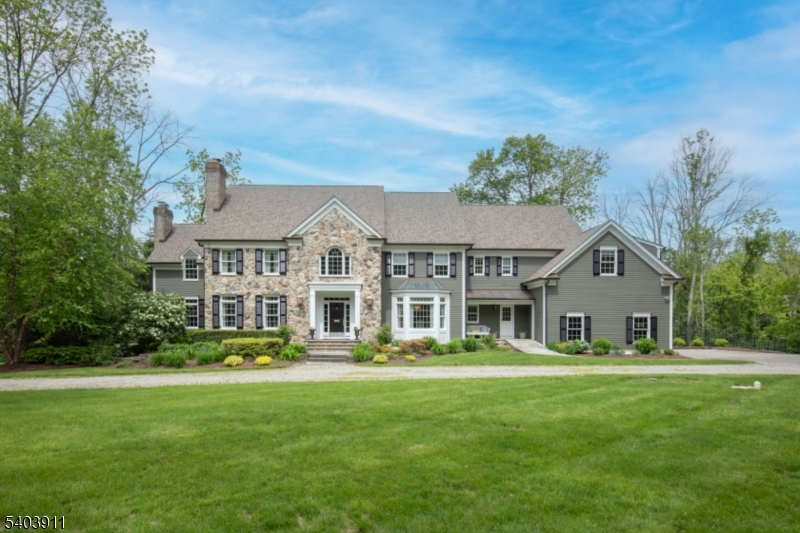 51 Post Kennel Road Bernardsville, NJ 07924 - Photo 41 of 41 a front view of building with yard and green space