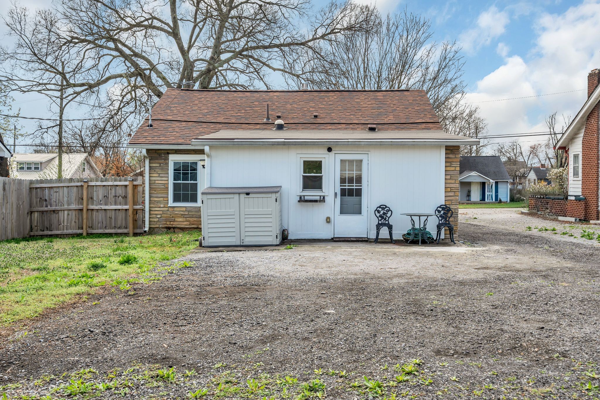 414 Elgin Street Nashville, TN 37211 - Photo 27 of 30 a view of a house with a yard and garage