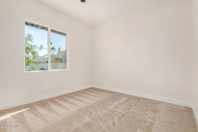 a view of empty room