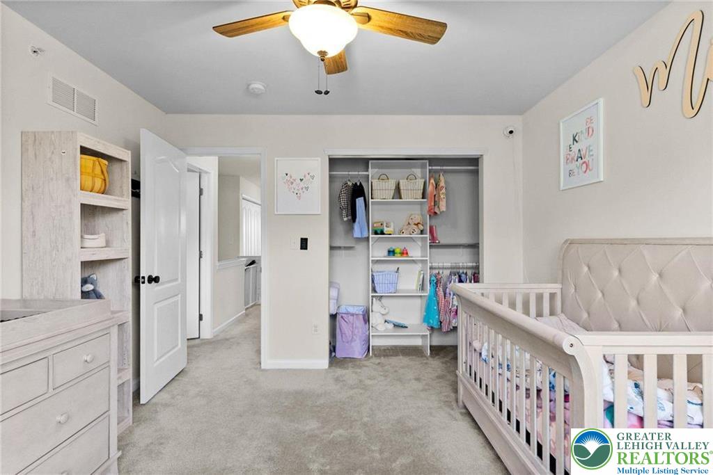 312 Redclover Lane Allentown, PA 18104 - Photo 22 of 60 a bedroom with furniture and baby crib