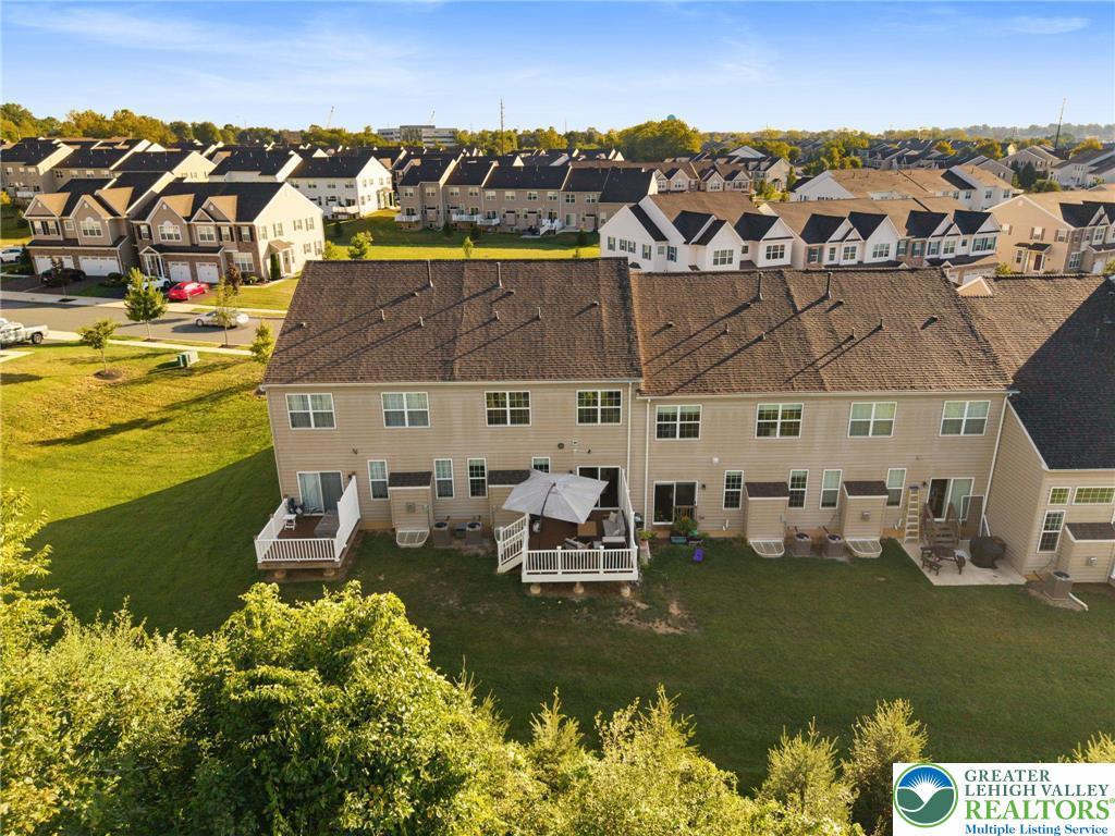 312 Redclover Lane Allentown, PA 18104 - Photo 56 of 60 an aerial view of a house with a ocean view