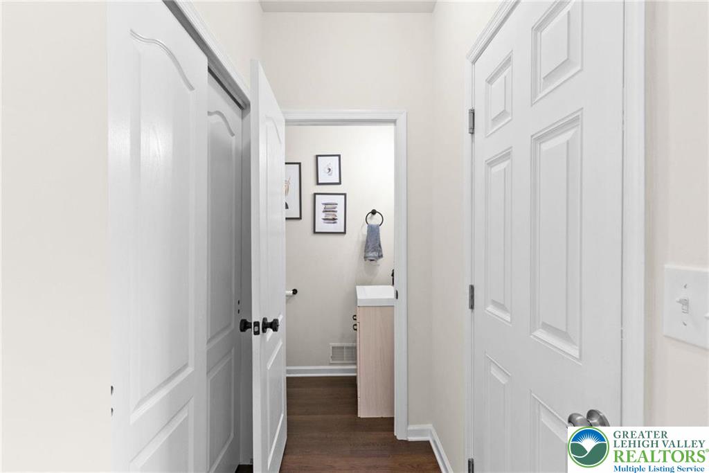 312 Redclover Lane Allentown, PA 18104 - Photo 6 of 60 a view of a hallway with a white walls