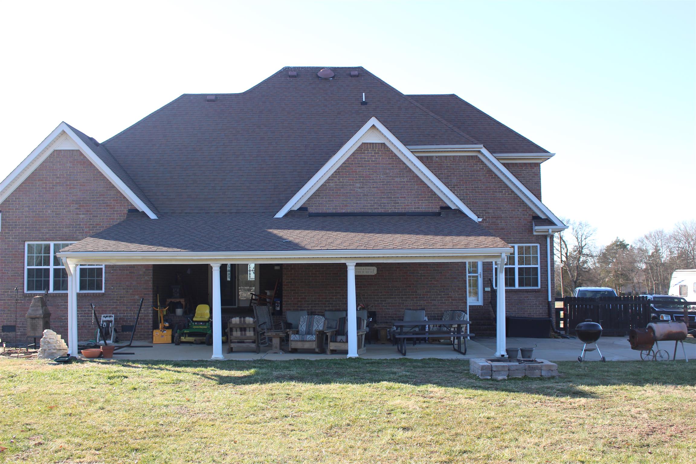 116 New Dawn Road Rockvale, TN 37153 - Photo 22 of 26 a view of a house with swimming pool and a yard
