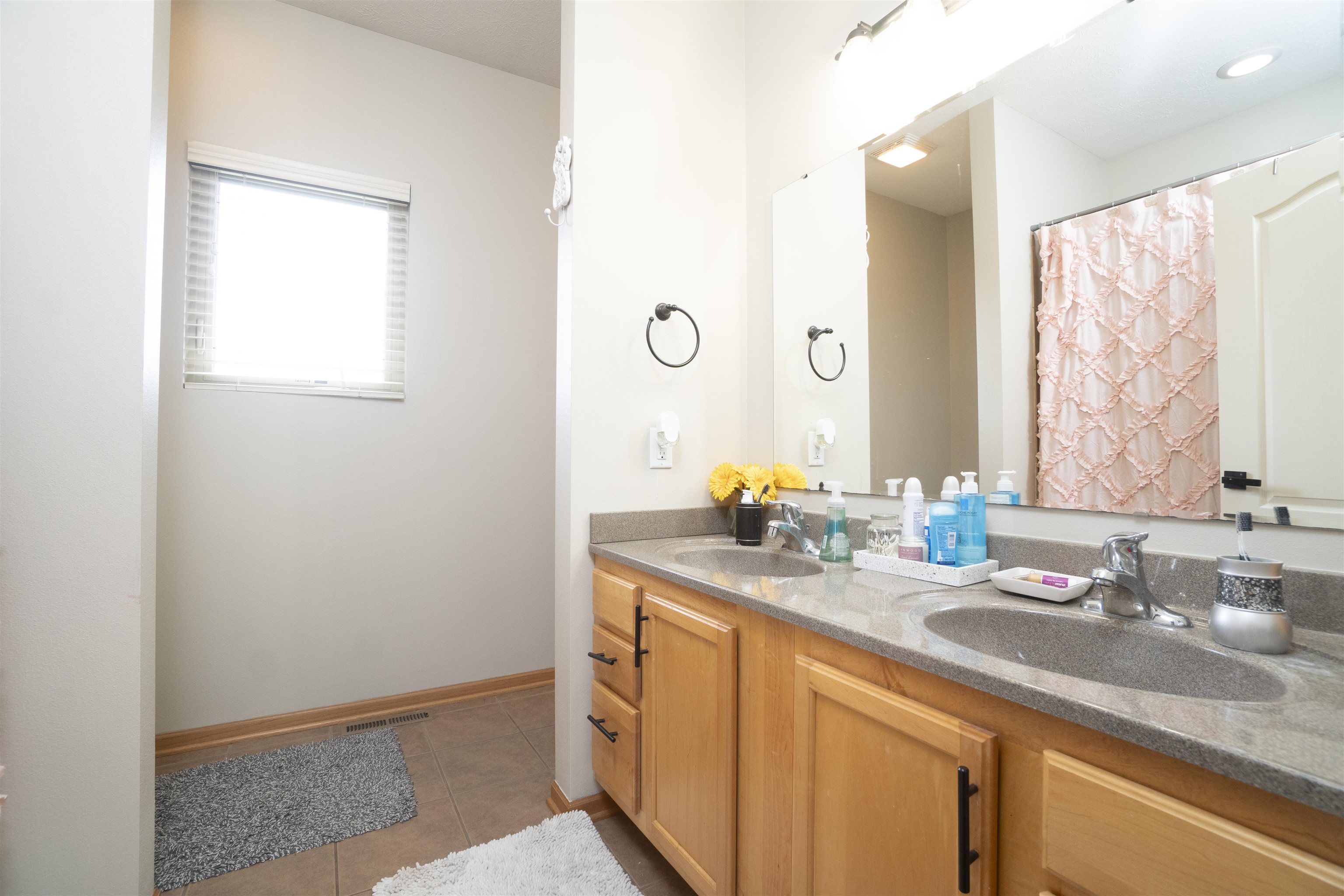 3271 North Silver Ridge Drive Oregon, IL 61061 - Photo 20 of 45 a bathroom with a sink and a mirror