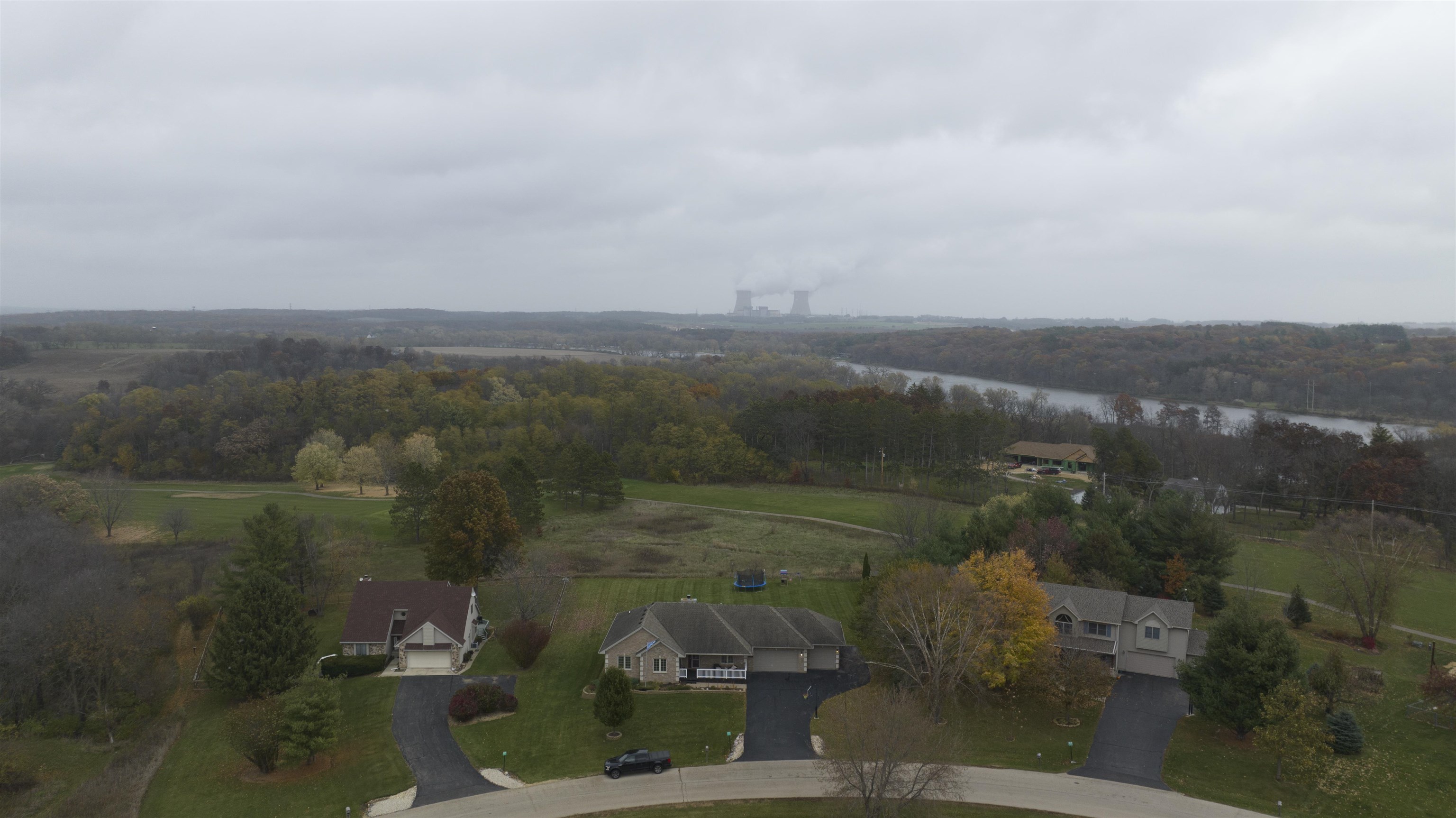 3271 North Silver Ridge Drive Oregon, IL 61061 - Photo 42 of 45 an aerial view of a house with a yard