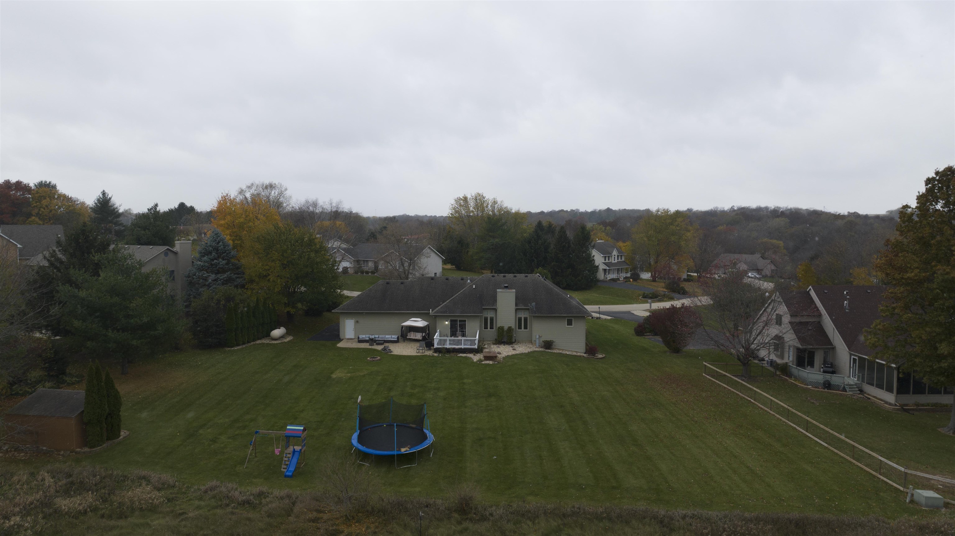 3271 North Silver Ridge Drive Oregon, IL 61061 - Photo 44 of 45 a view of a green field with sitting area
