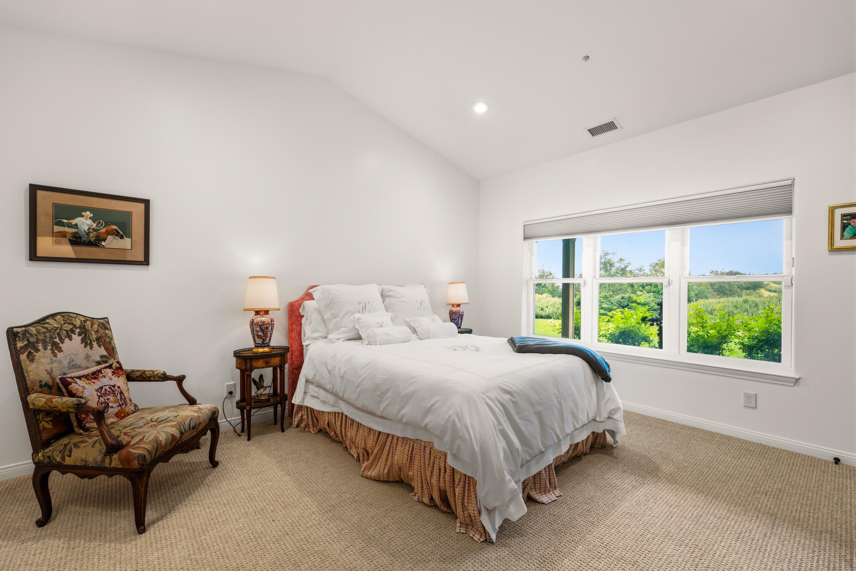 2502 Pepper Tree Ranch Road Santa Ynez, CA 93460 - Photo 14 of 32 a bedroom with a bed and a couch