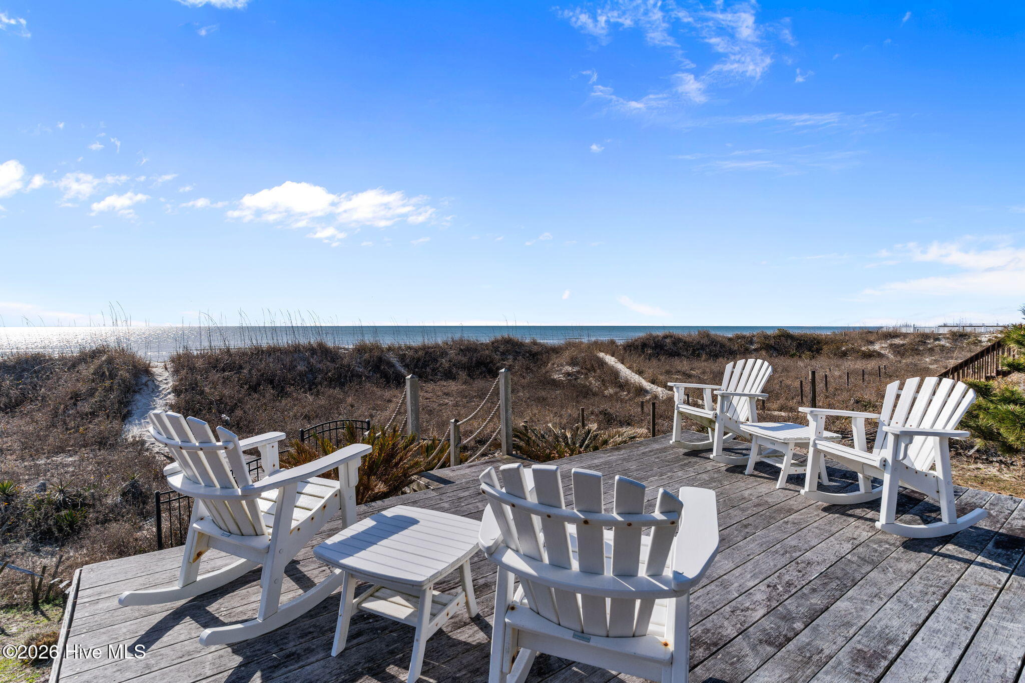241 West First Street Ocean Isle Beach, NC 28469 - Photo 102 of 124 Dune top deck for private relaxation or al-fresco dining.