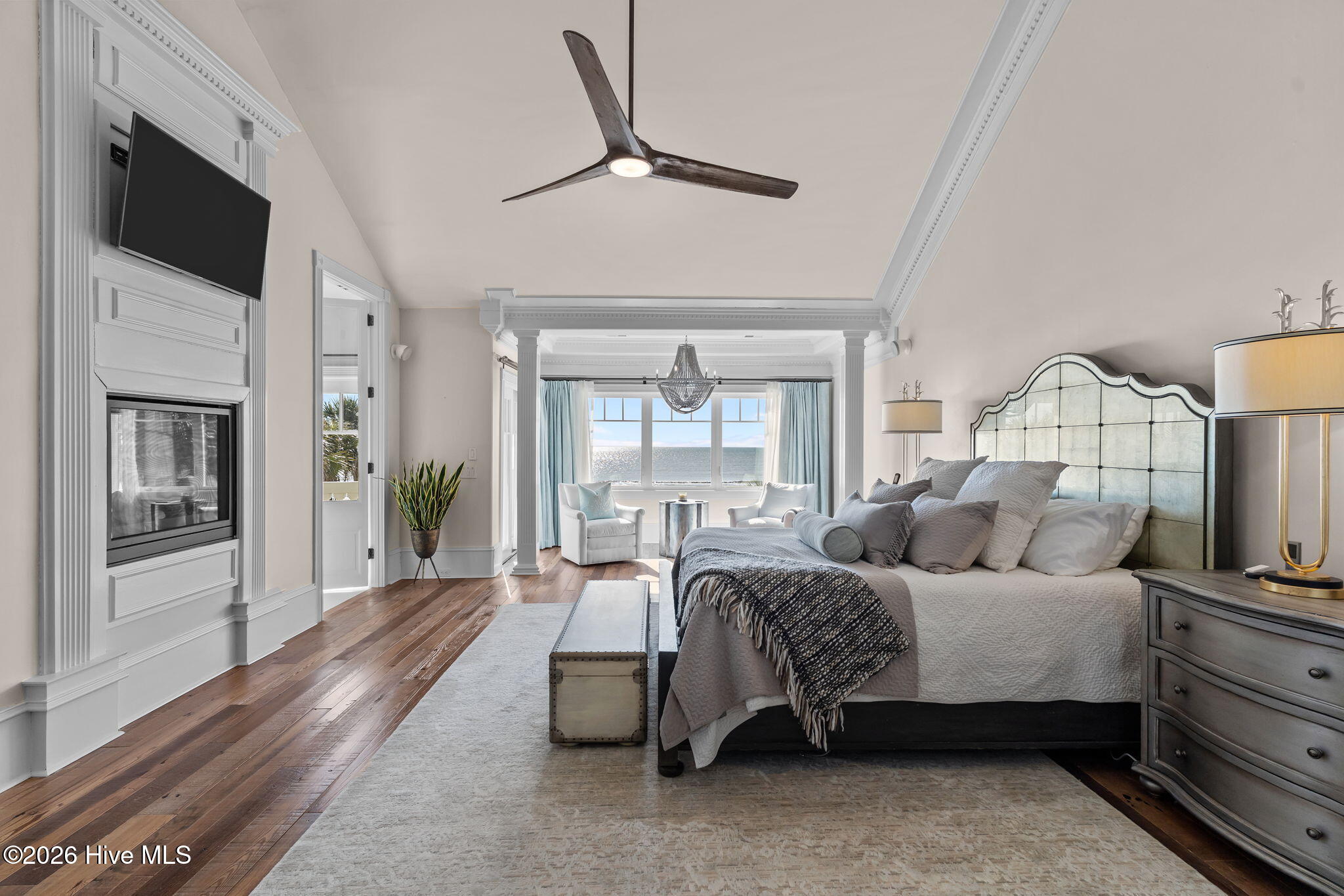 241 West First Street Ocean Isle Beach, NC 28469 - Photo 47 of 124 Vaulted ceilings in primary suite.