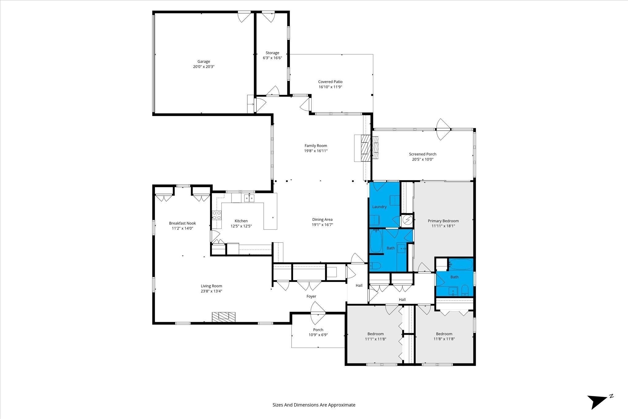 324 Hadrian Street Mobile, AL 36606 - Photo 33 of 33 Floor Plan