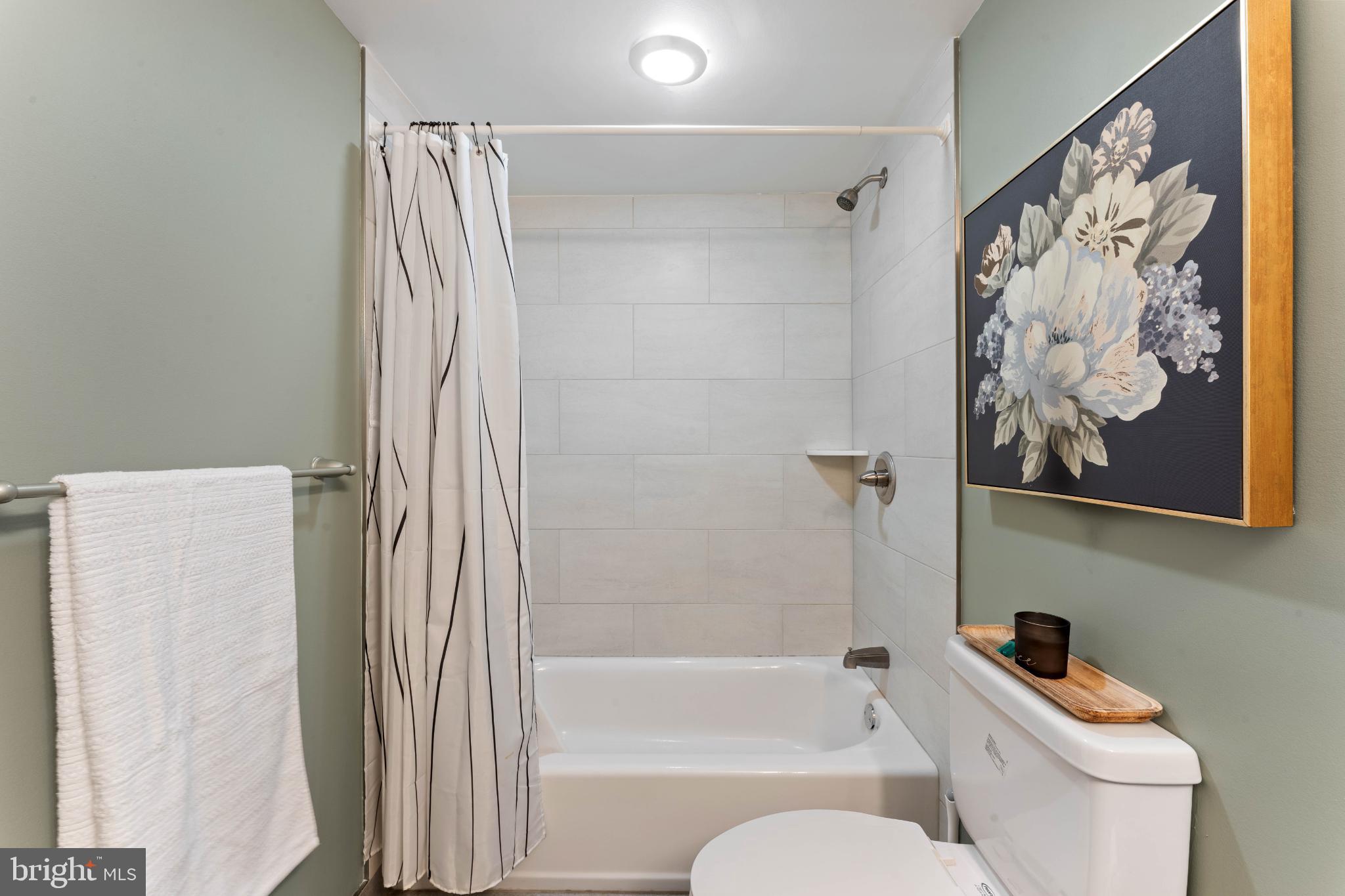 133 Shurs Lane Philadelphia, PA 19127 - Photo 20 of 37 Serene bathroom retreat with floral accents.