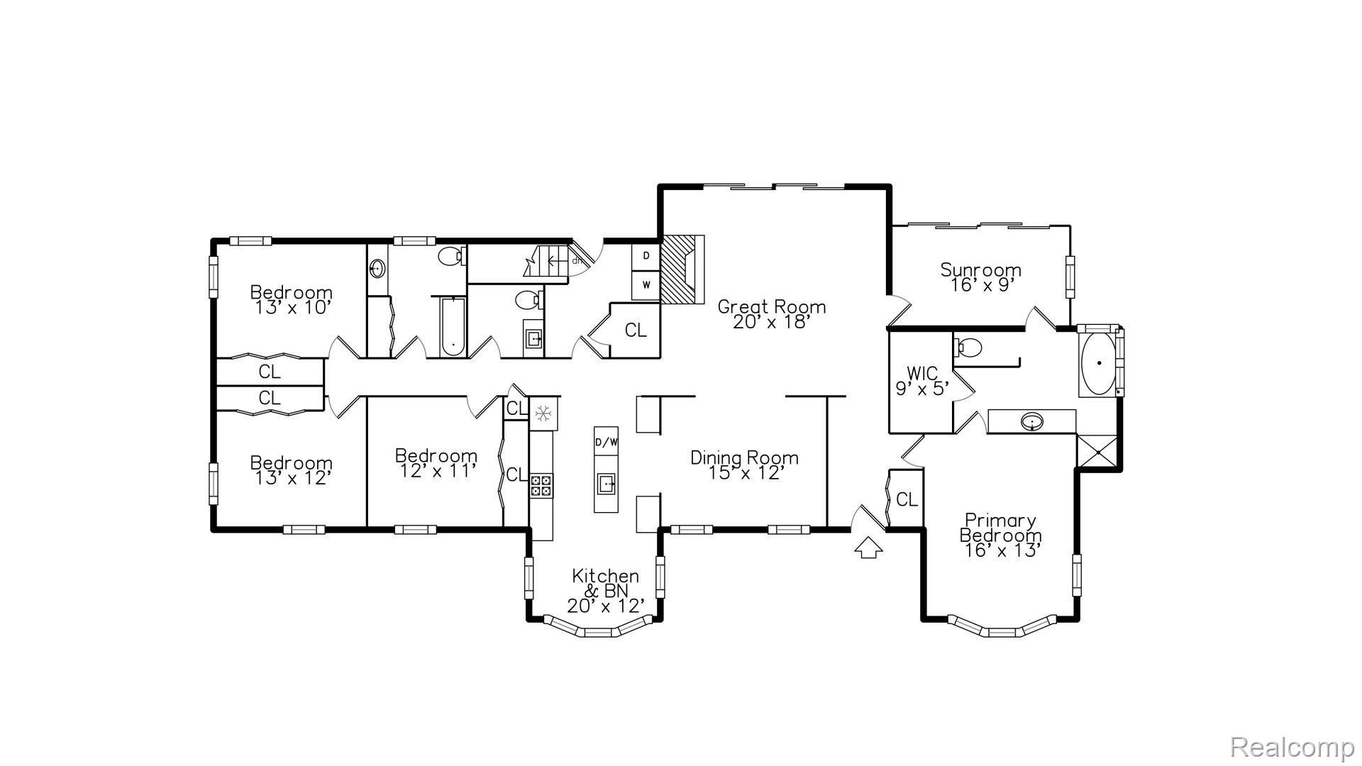 7231 Toma Road Dexter, MI 48130 - Photo 44 of 44 FloorPlanMain.jpg