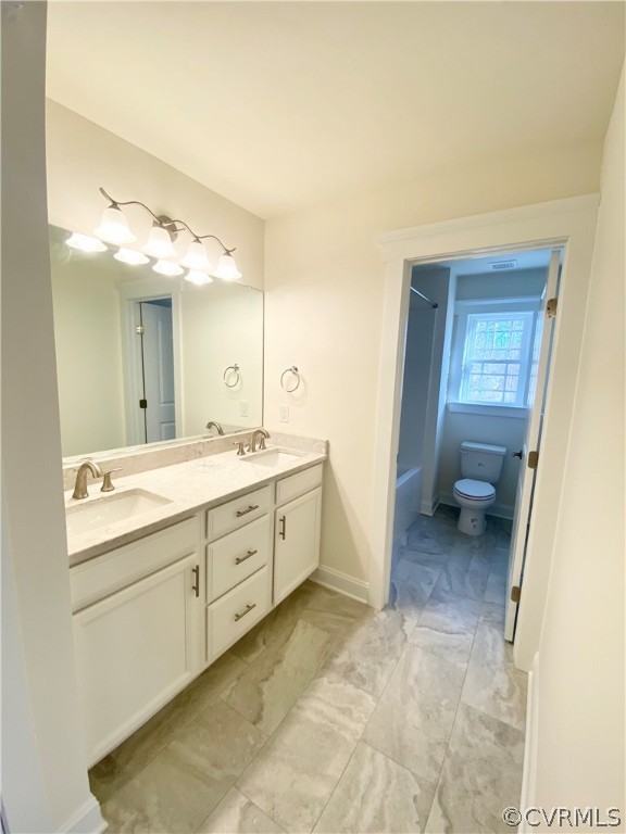 2805 Valley Springs Road Powhatan, VA 23139 - Photo 17 of 23 GUEST BATHROOM-DOUBLE VANITY