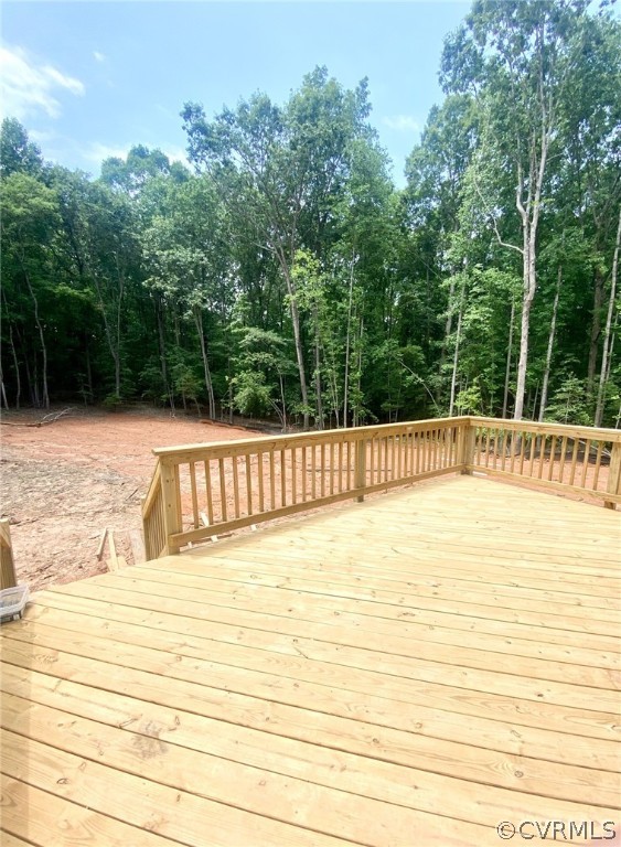 2805 Valley Springs Road Powhatan, VA 23139 - Photo 23 of 23 LARGE REAR DECK