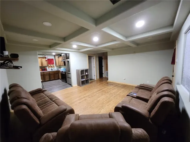 a bedroom with furniture and a couch