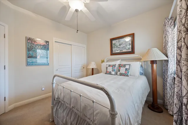 a bathroom with a sink a mirror and a shower