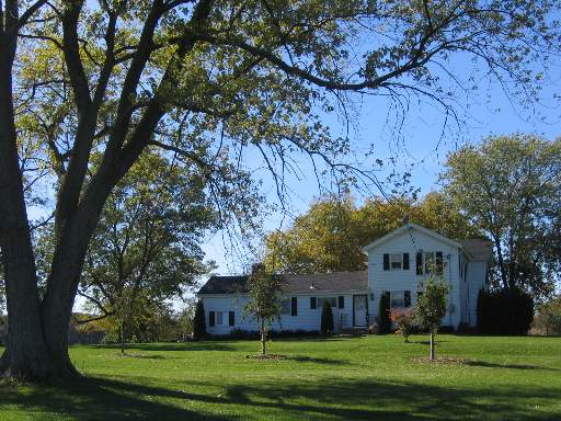 front view of house with a yard