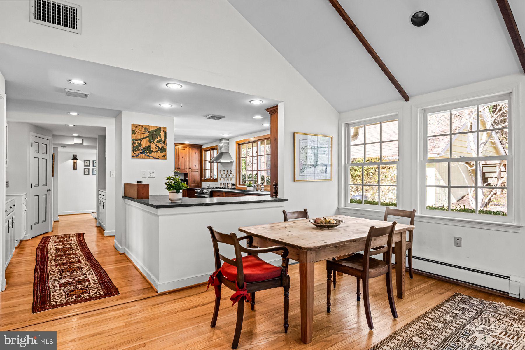 385 Church Road Devon, PA 19333 - Photo 22 of 59 a view of a dining room with furniture and wooden floor
