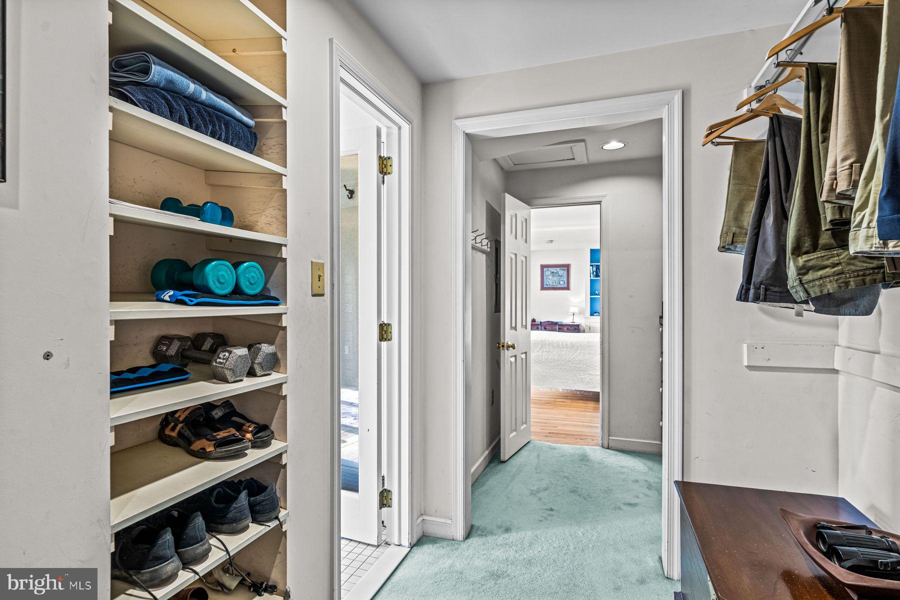 385 Church Road Devon, PA 19333 - Photo 37 of 59 a view of walk in closet with clothes and shoes