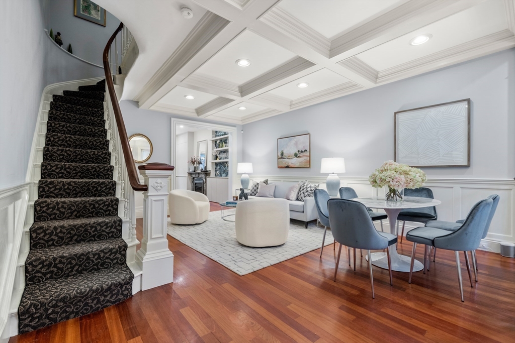 44 Appleton Street Boston, MA 02116 - Photo 7 of 33 a living room with furniture and wooden floor