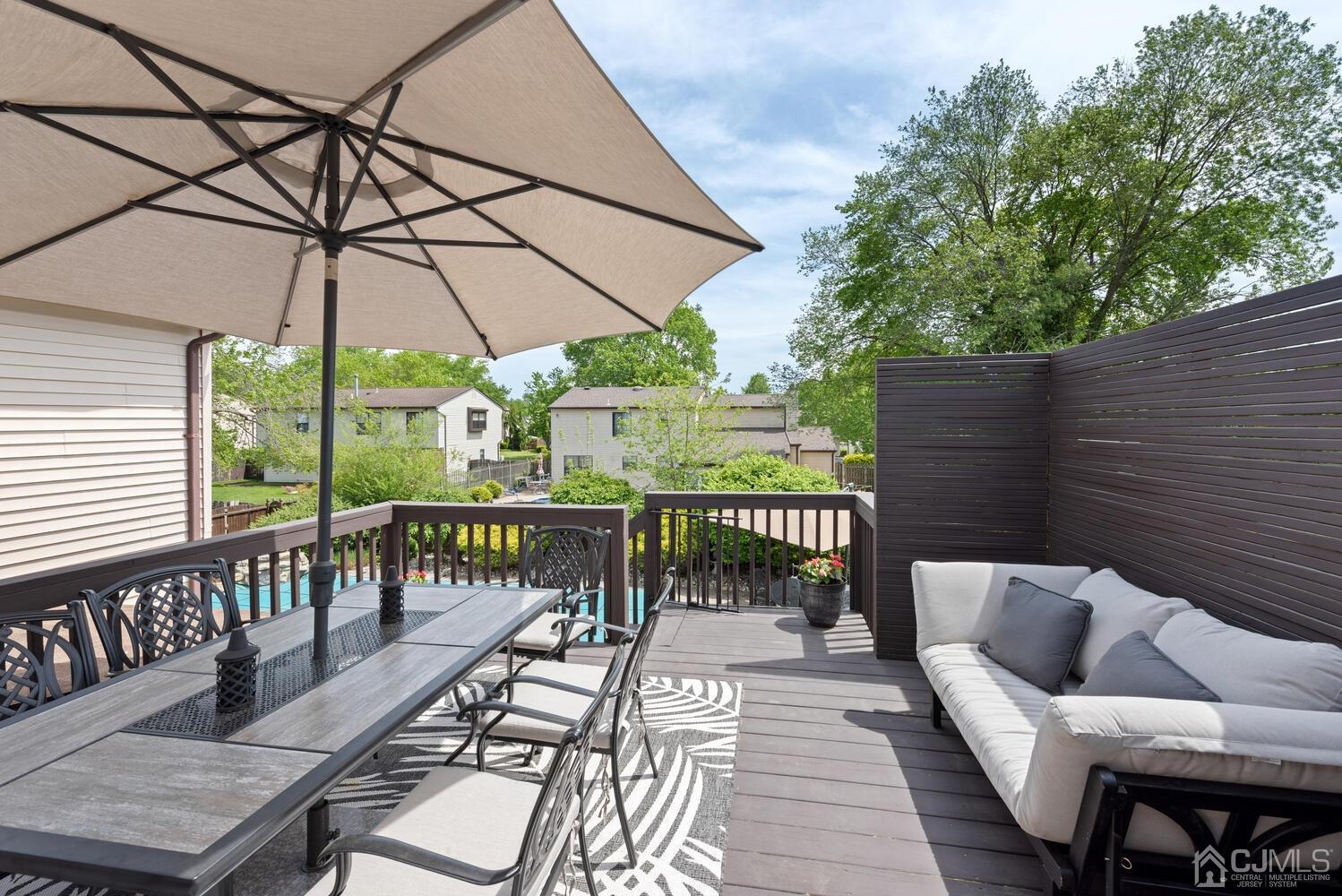 73 Appletree Road Howell, NJ 07731 - Photo 34 of 43 a view of a two chairs on the roof deck