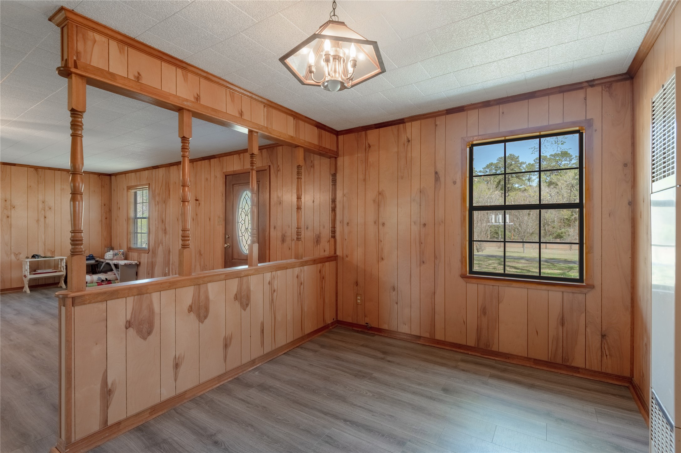 2792 Highway 287 Groveton, TX 75845 - Photo 5 of 25 wooden floor in an empty room with a window