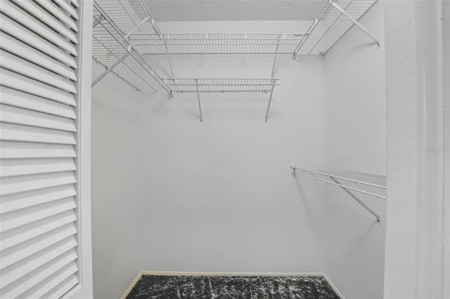 a view of walk in closet