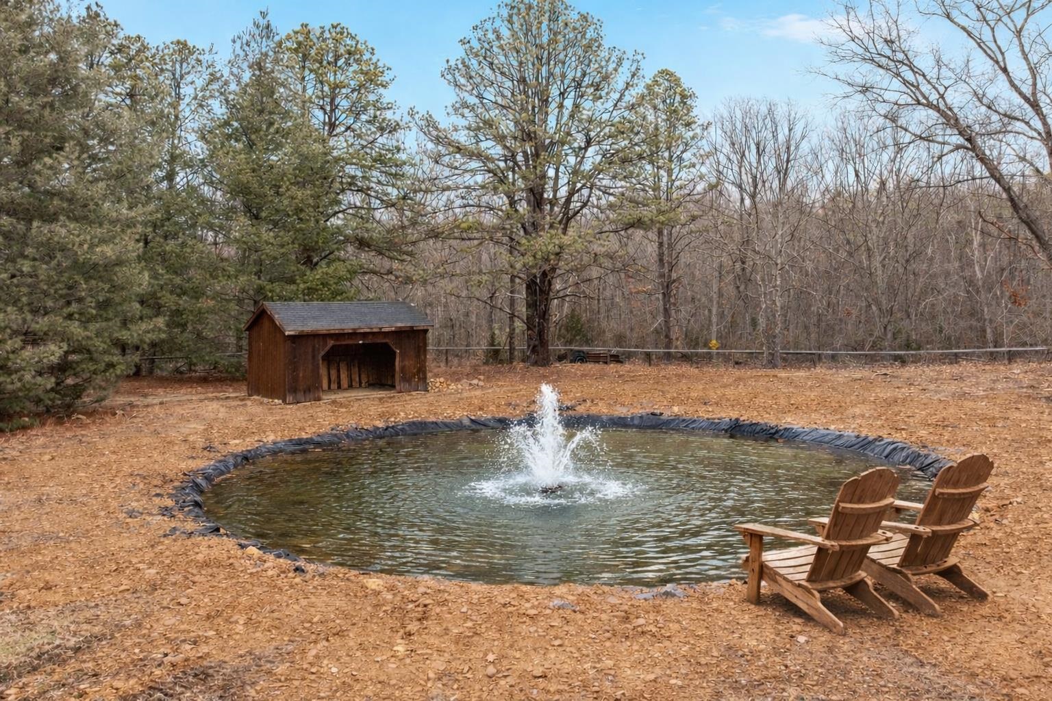 612 Paine Run Road Grottoes, VA 24441 - Photo 53 of 59 Pond in Process of Being Relined and Filled