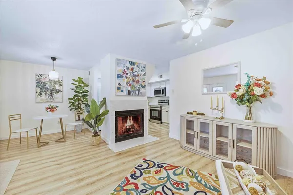 a house view with a outdoor space