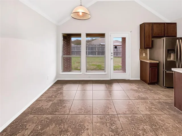 a view of a kitchen with a stove