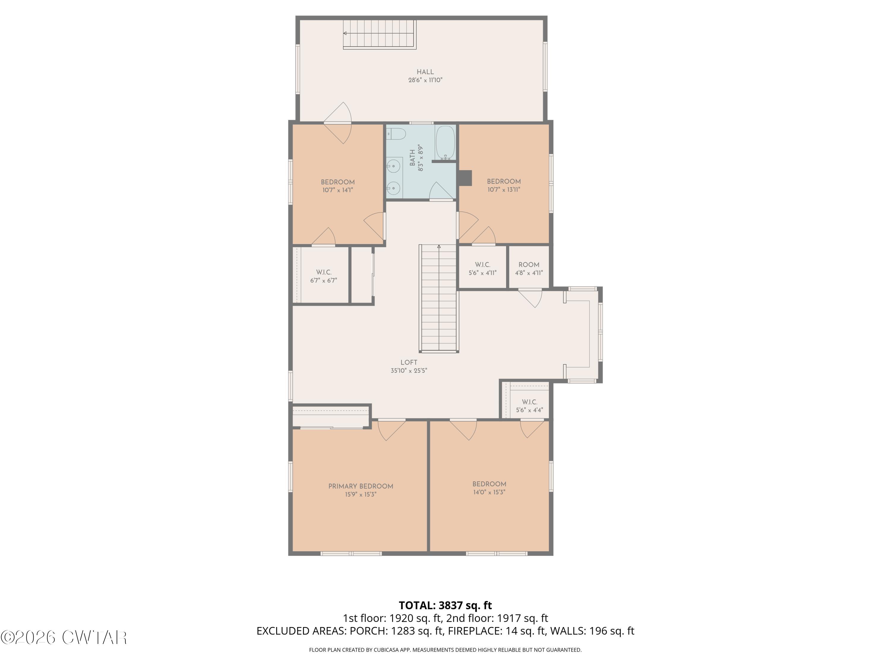 221 Poplar Street Ridgely, TN 38080 - Photo 70 of 70 2nd floor floor plan