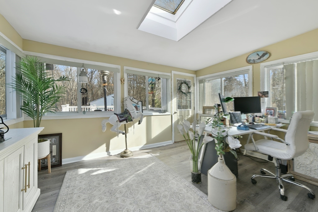 22 Stratford Road Natick, MA 01760 - Photo 20 of 41 a view of a dining room with furniture window and outside view