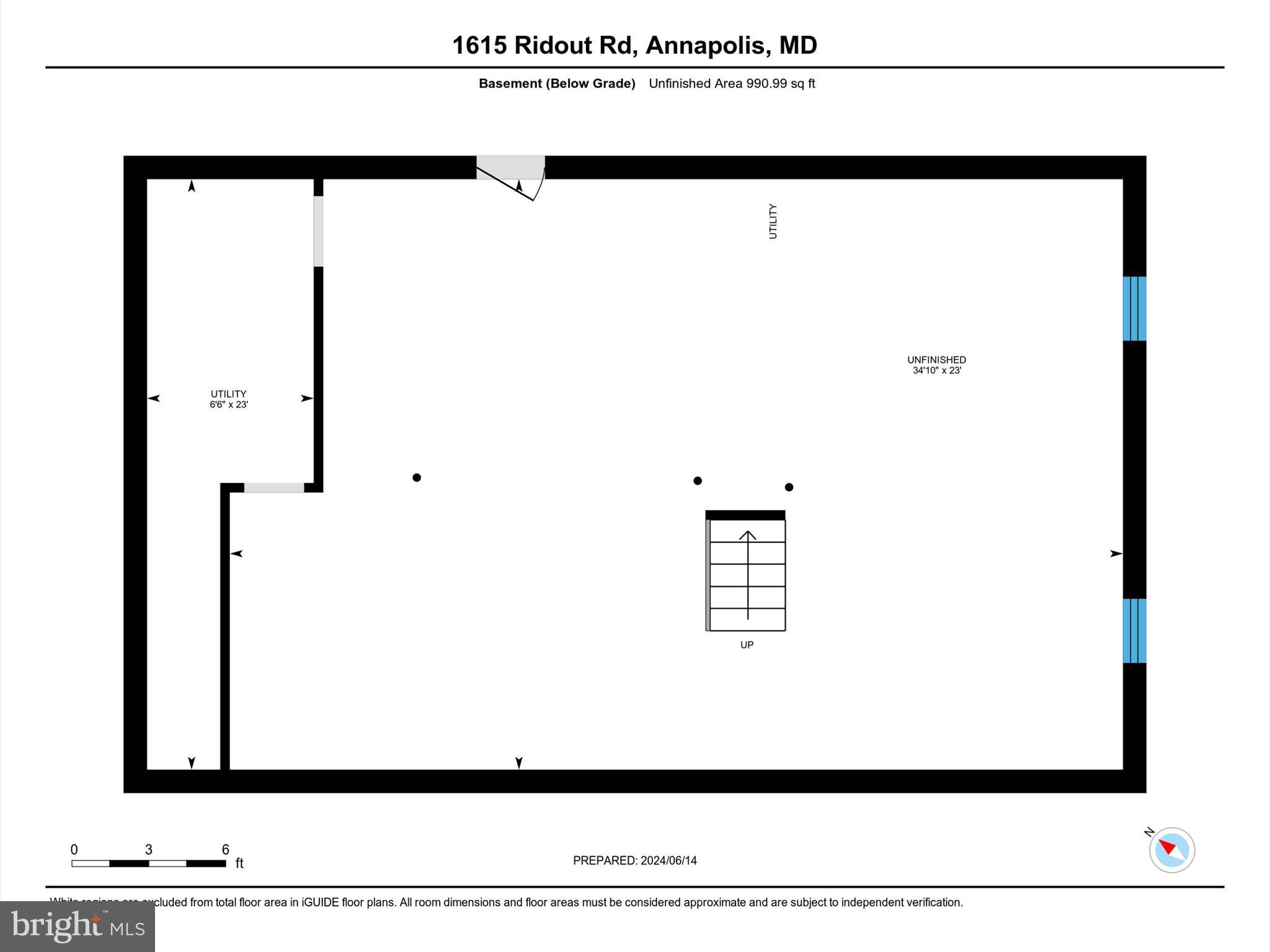 1615 Ridout Road Annapolis, MD 21409 - Photo 55 of 55 Lower Level Floorplan