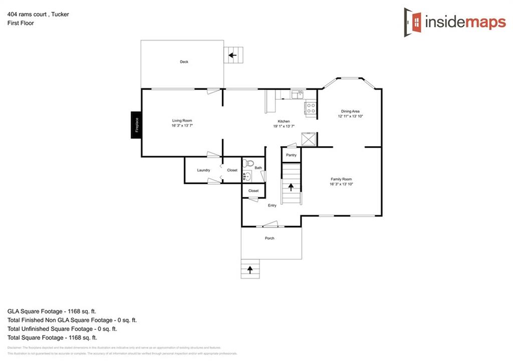 404 Rams Court Tucker, GA 30084 - Photo 20 of 21 a picture of floor plan
