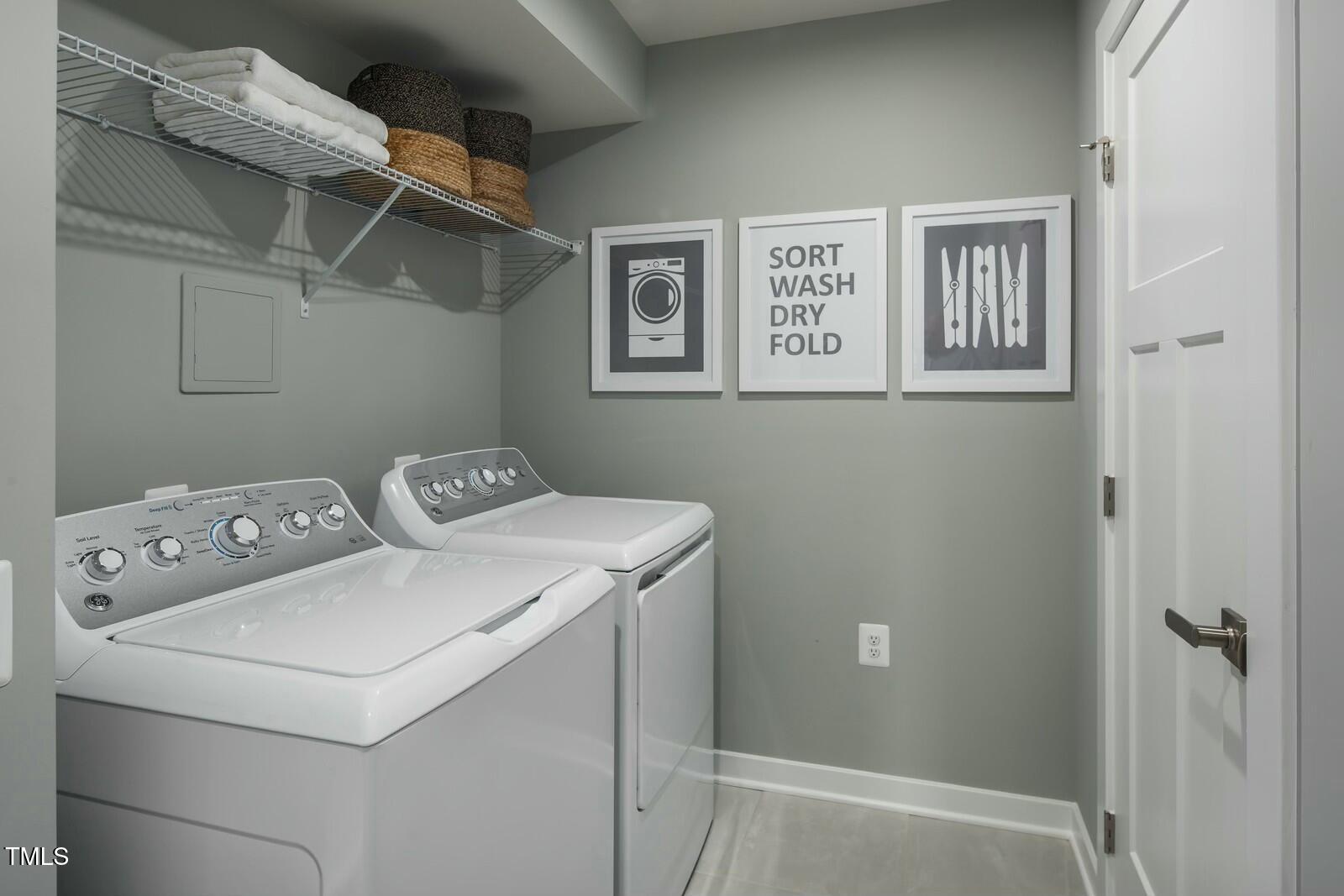 480 Grand Silo Road Raleigh, NC 27603 - Photo 11 of 12 a utility room with dryer and washer