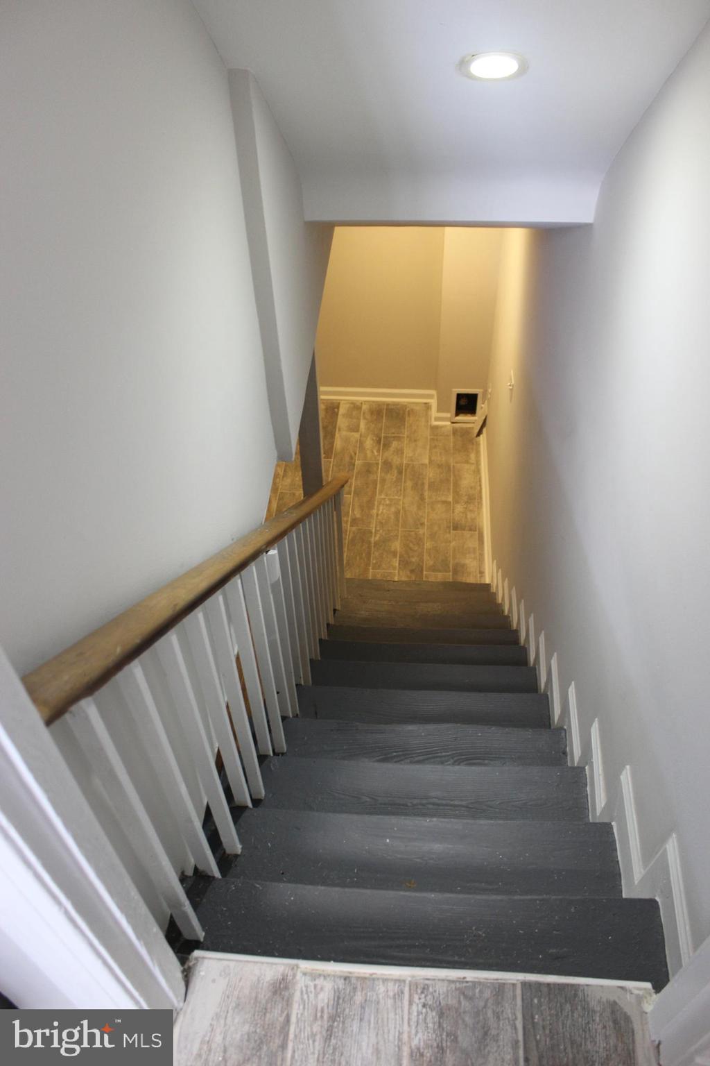 211 Evans Lane Alexandria, VA 22305 - Photo 18 of 23 Basement stairs