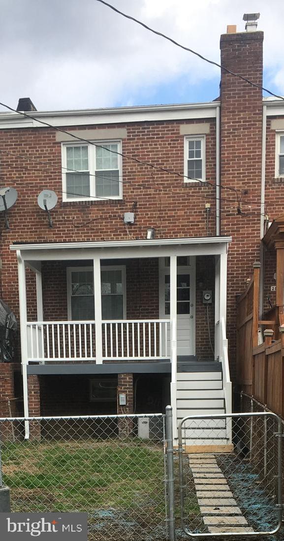 211 Evans Lane Alexandria, VA 22305 - Photo 23 of 23 Rear exterior