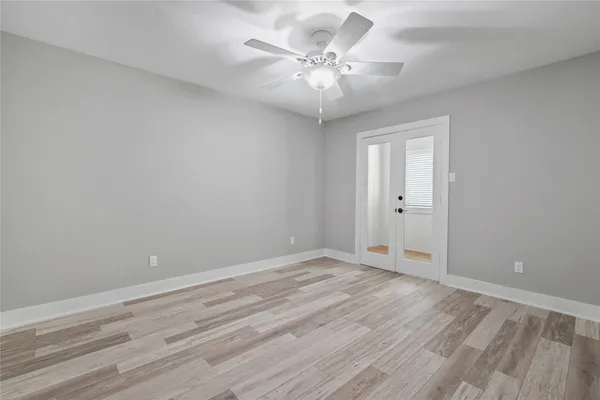 wooden floor in an empty room