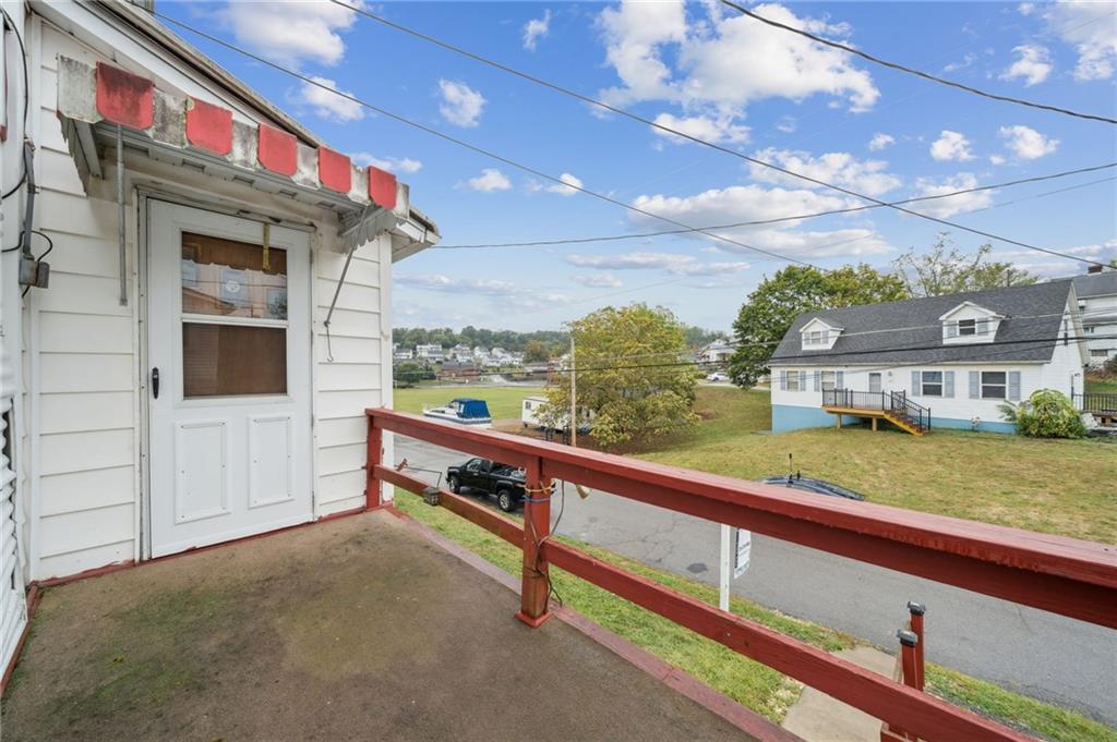 178 Locust Street Muse, PA 15350 - Photo 11 of 28 a view of a building from a balcony
