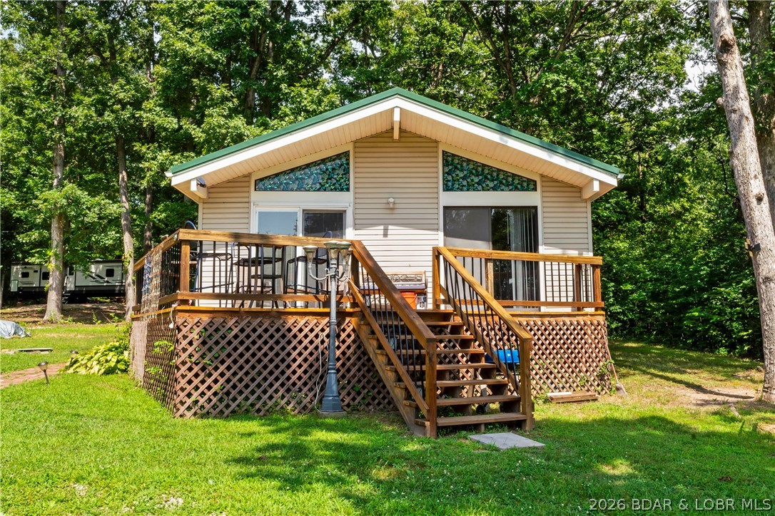 3738 Gentle Slope Road Stover, MO 65078 - Photo 40 of 73 Guest House Deck and front