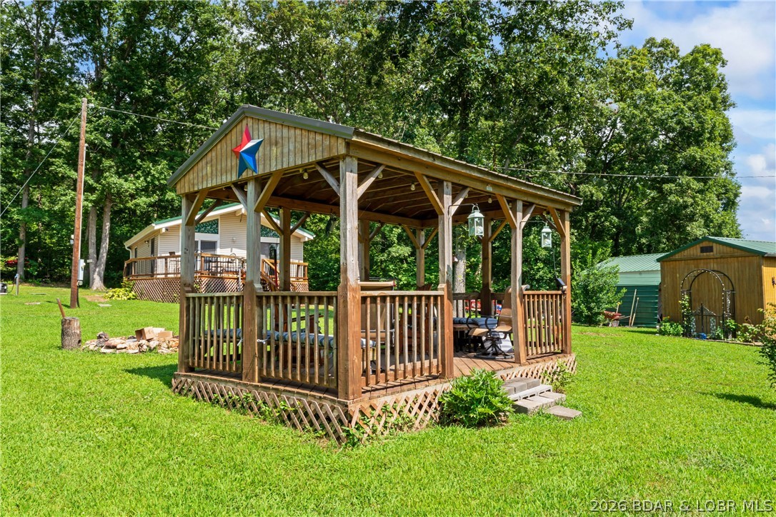 3738 Gentle Slope Road Stover, MO 65078 - Photo 71 of 73 Gazebo between the houses
