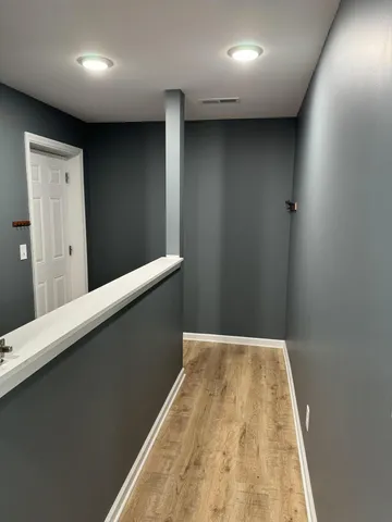 view of wooden floor