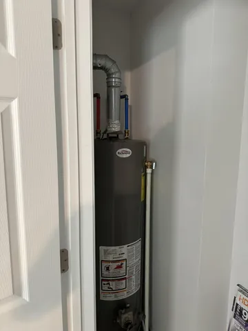 a view of a bathroom with utility room