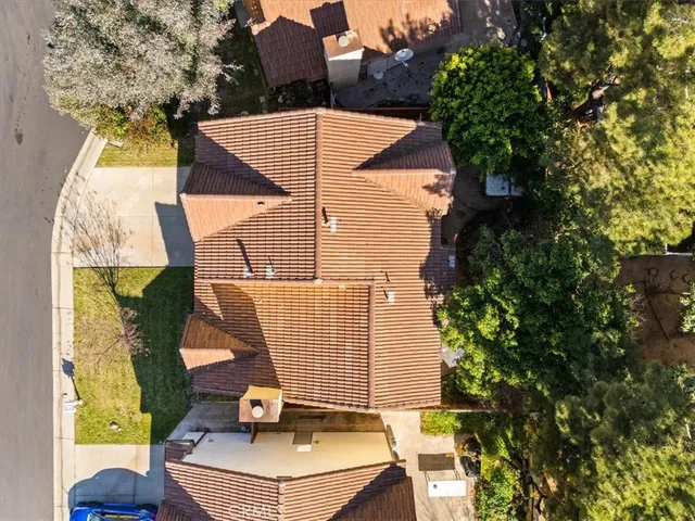 an outdoor space with furniture and garden view