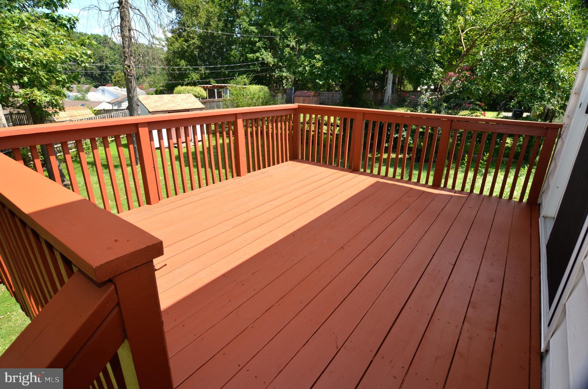 8604 Contee Road Laurel, MD 20708 - Photo 48 of 56 a view of balcony with wooden floor
