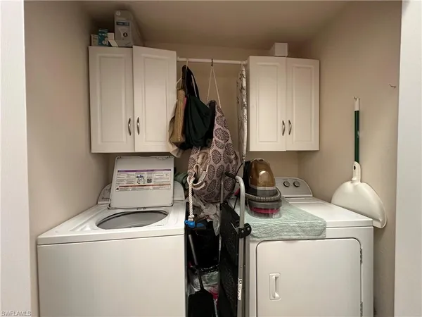 a view of washer and dryer