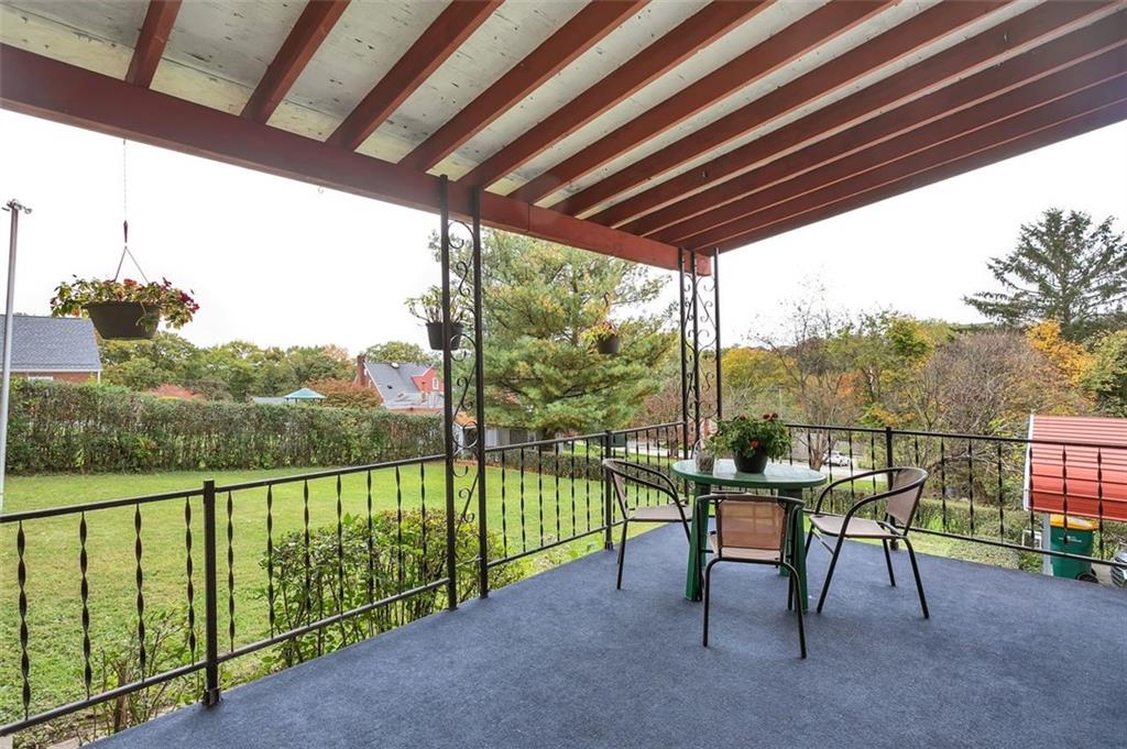 117 Diebold Road McKees Rocks, PA 15136 - Photo 8 of 22 a view of a chairs and table in the outdoor room