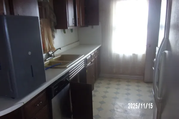 a kitchen with a sink